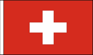 Switzerland Table Flags